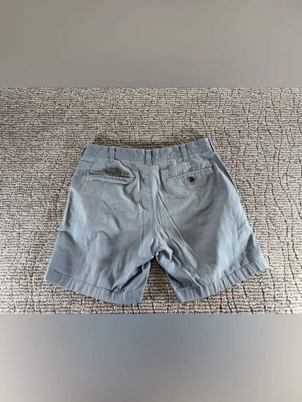 J. Crew Mercantile Flex Men’s Size 32 Light Blue Chino Shorts‎